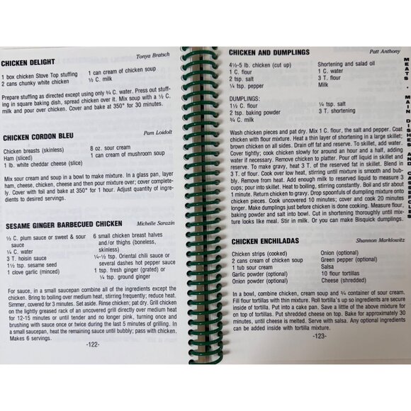 VTG 2004 Cooking With Grace Lutheran Church Becker Minnesota MN Cookbook Spiral - Picture 16 of 16